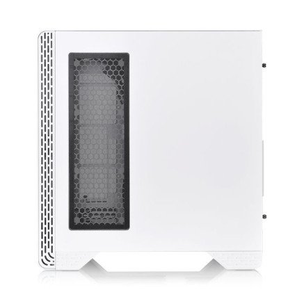 Gabinete Thermaltake S300 TG Snow ATX Midi Tower con Vidrio Templado Blanco