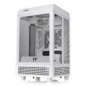 Gabinete Thermaltake The Tower 100 Mini ITX Blanco con 2 Ventiladores Mini Tower Cristal Templado
