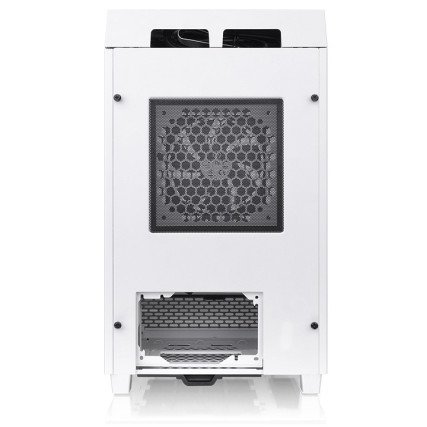 Gabinete Thermaltake The Tower 100 Mini ITX Blanco con 2 Ventiladores Mini Tower Cristal Templado