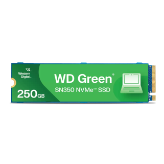 Unidad de Estado Sólido WD Green SN350 NVMe M.2 250GB PCIe SSD