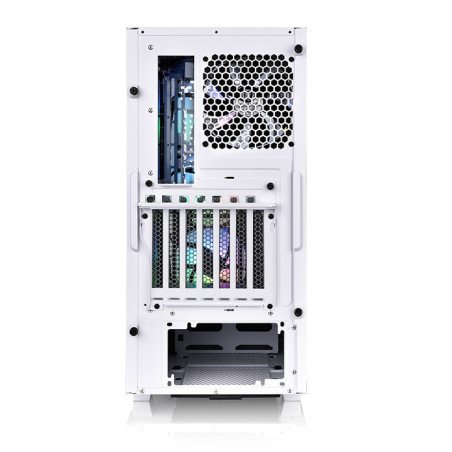 Gabinete Thermaltake V350 TG ARGB Air Blanco Midi Tower con 4 Ventiladores y Cristal Templado
