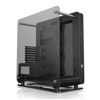 Gabinete Thermaltake Core P6 ATX Negro Midi Tower Open Frame con USB 3.0 y Cristal Templado