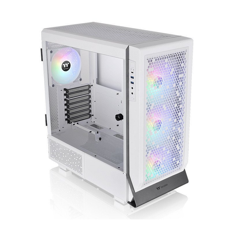 Gabinete Thermaltake Ceres 500 TG ARGB Snow ATX/E-ATX/Micro ATX 4 Ventiladores Blanco