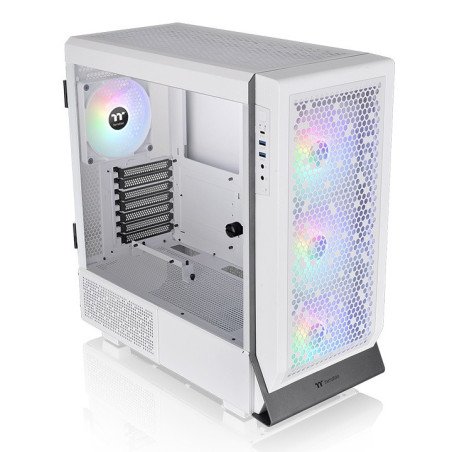 Gabinete Thermaltake Ceres 500 TG ARGB Snow ATX/E-ATX/Micro ATX 4 Ventiladores Blanco