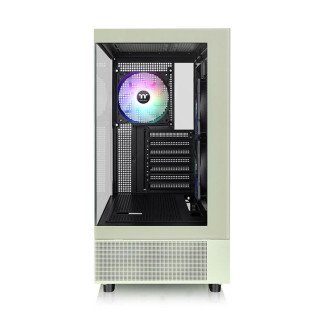 Gabinete Thermaltake View 270 TG ARGB Plus Verde Midi Tower 3 Ventiladores Vidrio Templado