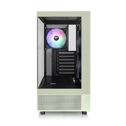 Gabinete Thermaltake View 270 TG ARGB Plus Verde Midi Tower 3 Ventiladores Vidrio Templado