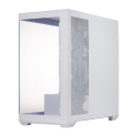 Gabinete Naceb Gaming Midi Tower ATX, Micro ATX y Mini ITX con 4 Ventiladores LED Blanco
