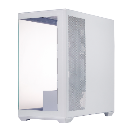 Gabinete Naceb Gaming Midi Tower ATX, Micro ATX y Mini ITX con 4 Ventiladores LED Blanco