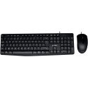 Combo Creator Acteck Teclado MK120 + Mouse USB Negro, Conexión Alámbrica