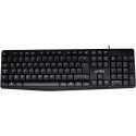 Combo Creator Acteck Teclado MK120 + Mouse USB Negro, Conexión Alámbrica