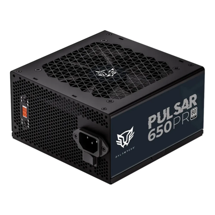 Fuente de Poder Balam ATX 650W 80 Plus No Modular Negra (BR-937719)