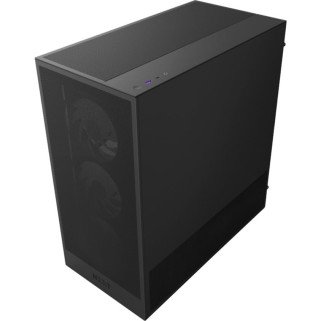 Gabinete NZXT H5 Flow RGB Black, ATX, Cristal Templado, Ventilación Avanzada para Gaming