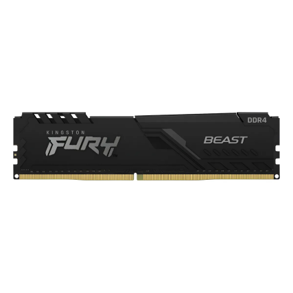 Memoria RAM DDR4 Kingston Fury Beast 8GB 3200MHz CL16 Black