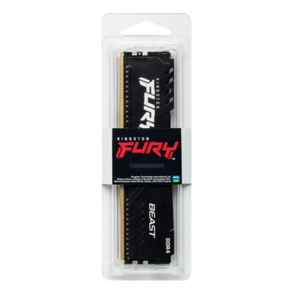 Memoria RAM DDR4 Kingston Fury Beast 8GB 3200MHz CL16 Black