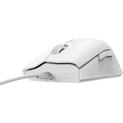 Mouse NZXT Lift 2 Ergo Blanco 26000 DPI, Sensor Óptico Profesional MS-001NW-02
