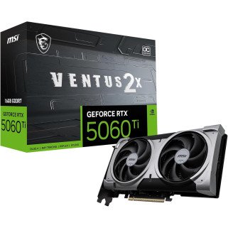 Tarjeta de Video MSI GeForce RTX 5060 Ti Ventus 2X OC Plus 16GB GDDR7