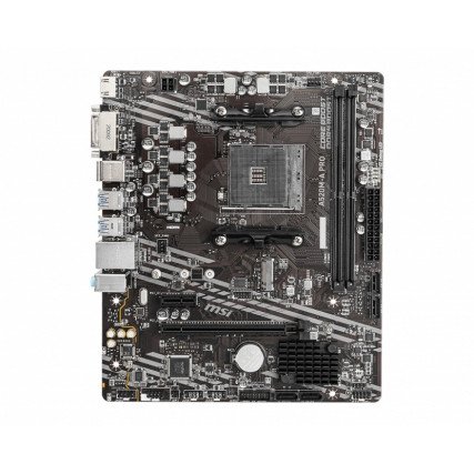 Tarjeta Madre MSI A520M-A PRO, Socket AM4, Micro ATX, DDR4, 4400MHz, HDMI, DVI-D
