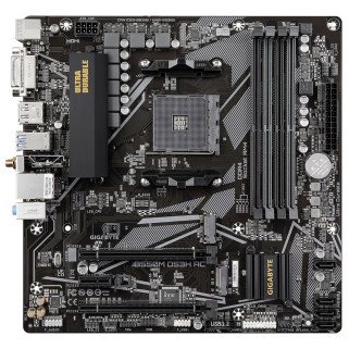 Tarjeta Madre Gigabyte B550M DS3H AC, Micro ATX, Socket AM4, 128GB, DDR4