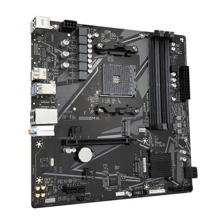 Tarjeta Madre Gigabyte B550M K, Socket AM4, Micro ATX, DDR4, 4733MHz, HDMI, DP