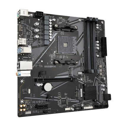 Tarjeta Madre Gigabyte B550M K, Socket AM4, Micro ATX, DDR4, 4733MHz, HDMI, DP
