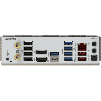 Tarjeta Madre Gigabyte B650M A Elite AX Ice AM5 DDR5 8000MHz Micro ATX WiFi6 BT HDMI DP
