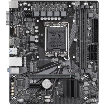 Tarjeta Madre Gigabyte B760M K V2, DDR4, LGA1700, 3200MHz, Micro ATX, HDMI, VGA