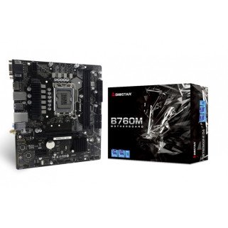 Tarjeta Madre Biostar B760MX2-E D4 LGA1700, DDR4 4400, Micro ATX, HDMI, VGA, DVI, USB3.2 M.2