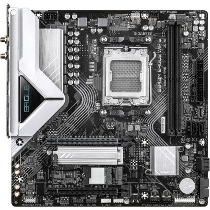 Tarjeta Madre Gigabyte B840M Eagle WiFi6, Socket AM5, DDR5, 5200MHz, HDMI, DP, Micro ATX