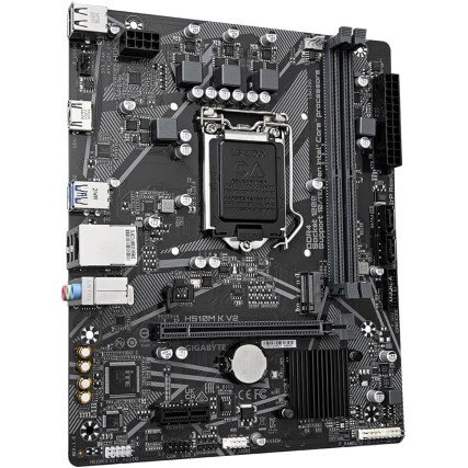 MOTHERBOARD GIGABYTE (H510M K V2) SOCKET 1200, 2*DDR4 3200MHZ,  HDMI, MICRO ATX