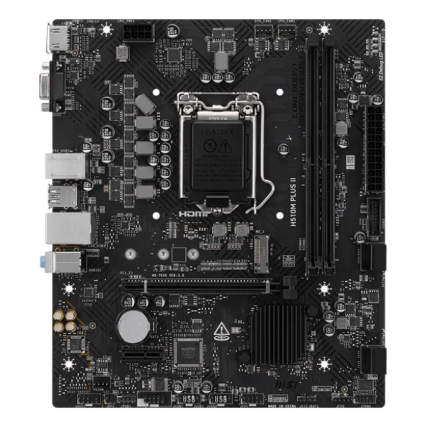 Tarjeta Madre MSI H510M Plus II,  LGA 1200,  DDR4, 3200MHz, Micro ATX