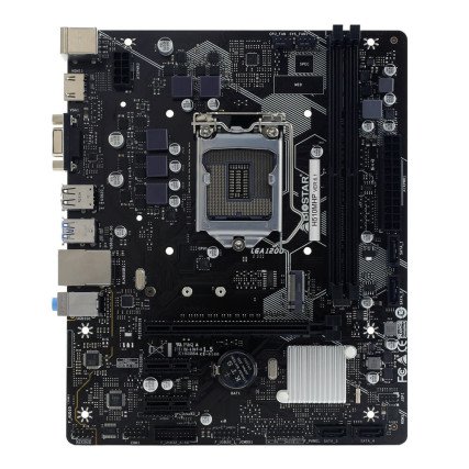 Tarjeta Madre Biostar H510MHP, LGA1200, DDR4, 3200MHz, M.2, PCIe 4.0, USB 3.2 HDMI VGA DVI Micro ATX