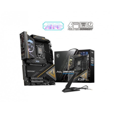 Tarjeta Madre MSI MEG Z890 ACE DDR5 LGA1851 ATX para Intel Core Ultra