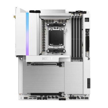Tarjeta Madre NZXT X870E White RGB AM5 DDR5 ATX WiFi 7