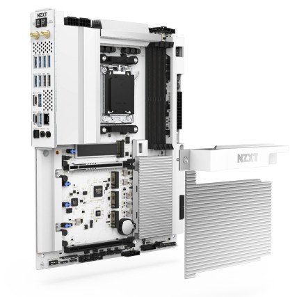 Tarjeta Madre NZXT X870E White RGB AM5 DDR5 ATX WiFi 7
