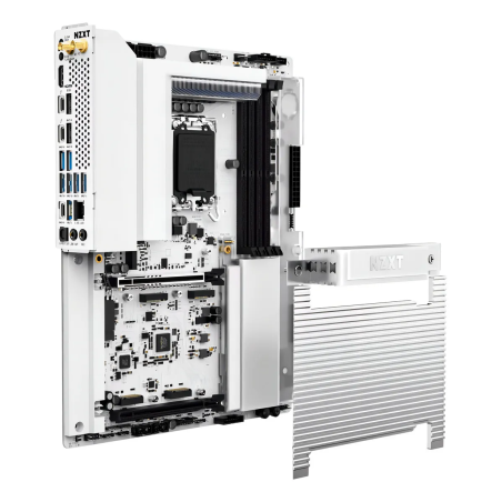 Tarjeta Madre NZXT N9 Z890 White RGB LGA 1851 WiFi 7 DDR5 ATX Gaming