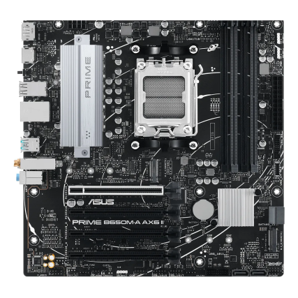 Tarjeta Madre ASUS PRIME B650M-A AX6 II Socket AM5 Micro ATX DDR5 HDMI WiFi6