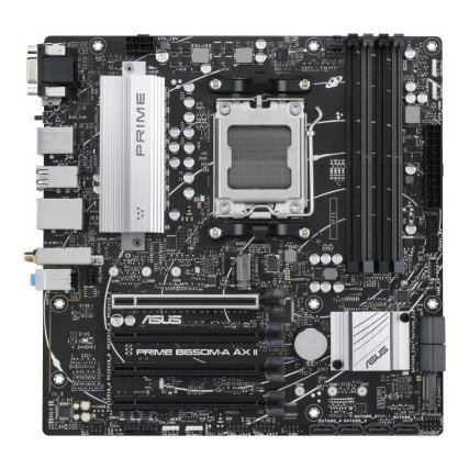 Tarjeta Madre ASUS PRIME B650M-A II Socket AM5 Micro ATX DDR5 HDMI DP VGA