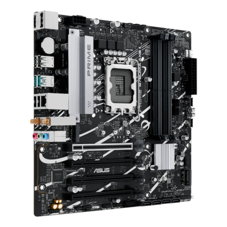 Tarjeta Madre ASUS PRIME B760M-A AX6 II Socket 1700 Micro ATX DDR5 PCIe 4.0 WiFi6 HDMI DP