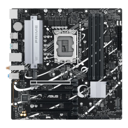 Tarjeta Madre ASUS PRIME B760M-A AX6 II Socket 1700 Micro ATX DDR5 PCIe 4.0 WiFi6 HDMI DP
