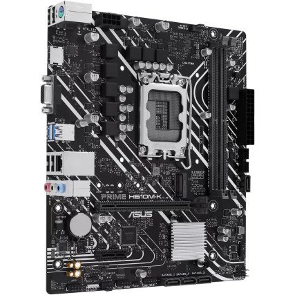 Tarjeta Madre ASUS PRIME H610M-K Socket 1700 Micro ATX DDR5 PCIe 4.0 HDMI VGA