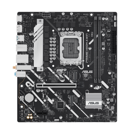 Tarjeta Madre ASUS PRIME H810M-A WIFI Socket 1851 Micro ATX DDR5 PCIe 4.0 WiFi6 HDMI DP