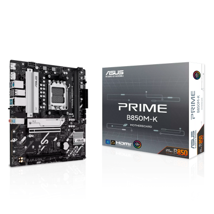 Tarjeta Madre ASUS PRIME B850M-K Micro ATX Socket AM5 DDR5 HDMI DP