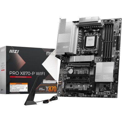 Tarjeta Madre MSI PRO X870-P WIFI ATX, Socket AM5, DDR5, 8200, HDMI USB-C 3xM.2