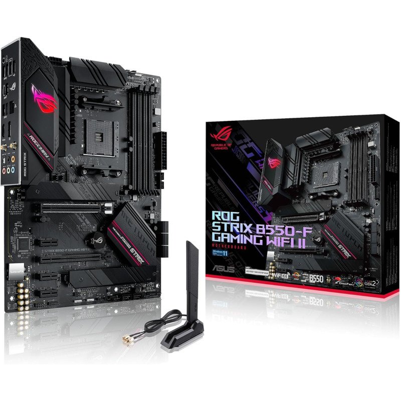 Tarjeta Madre ASUS ROG Strix B550-F Gaming WIFI II ATX AM4 DDR4 PCIe 4.0