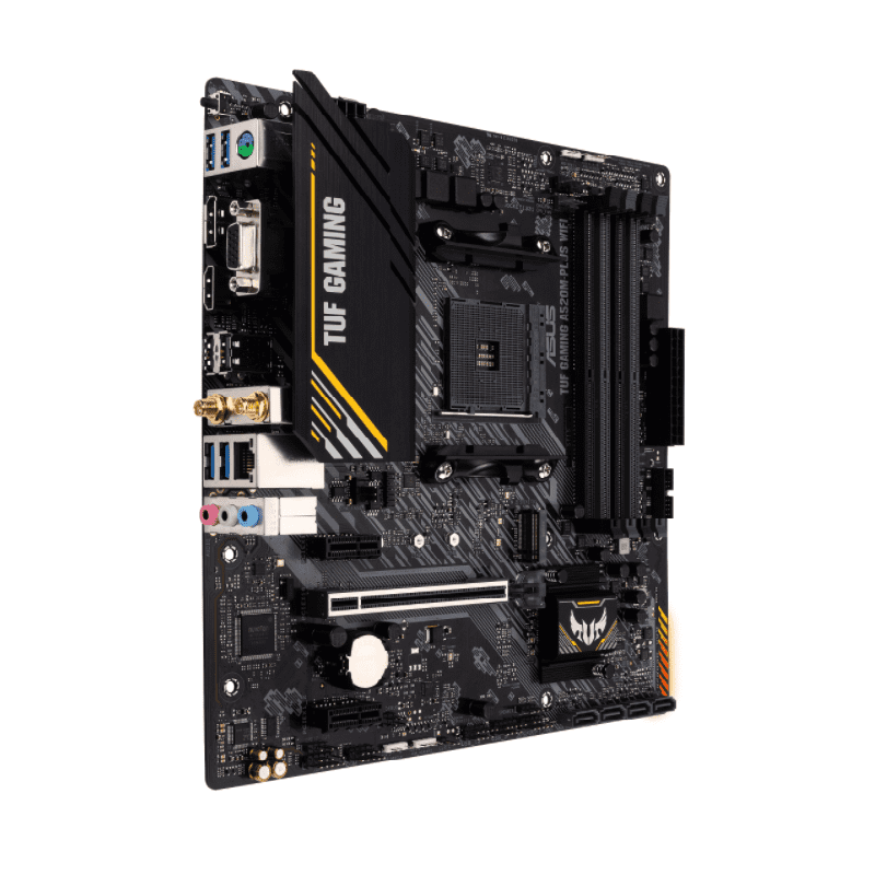 Tarjeta Madre ASUS TUF Gaming A520M-PLUS WIFI AM4 Ryzen DDR4 M.2 Micro ATX Tarjeta Madre ASUS TUF Gaming A520M-PLUS WIFI AM4 Ryzen DDR4 M.2 Micro ATX