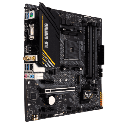 Tarjeta Madre ASUS TUF Gaming A520M-PLUS WIFI AM4 Ryzen DDR4 M.2 Micro ATX