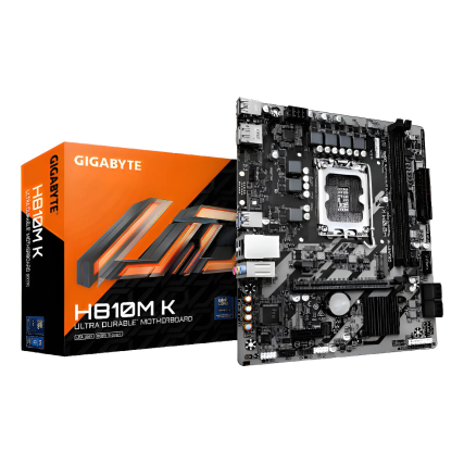 Tarjeta Madre Gigabyte H810M K GEN5 LGA 1851 DDR5 6400MHz Micro ATX HDMI DP