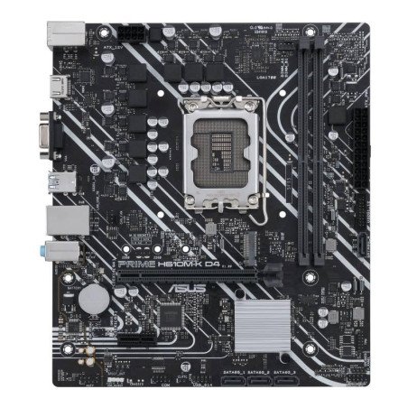 Tarjeta Madre ASUS PRIME H610M-K D4 LGA 1700 DDR4 Micro ATX HDMI VGA PCIe 4.0