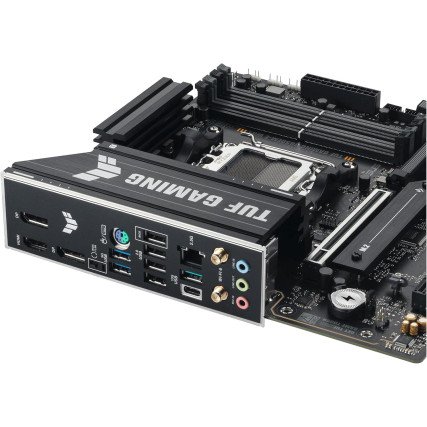 Tarjeta Madre ASUS TUF GAMING B650M-PLUS WIFI AM5 DDR5 PCIe 4.0 Micro ATX WiFi 6E HDMI DP