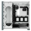 Gabinete Corsair iCUE 5000X RGB Blanco Cristal Templado Mid-Tower ATX Sin Fuente